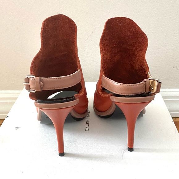 Balenciaga Paris,35.5 W, Terracotta, Excellent Condition, Soft Calf Skin Leather - Picture 5 of 5